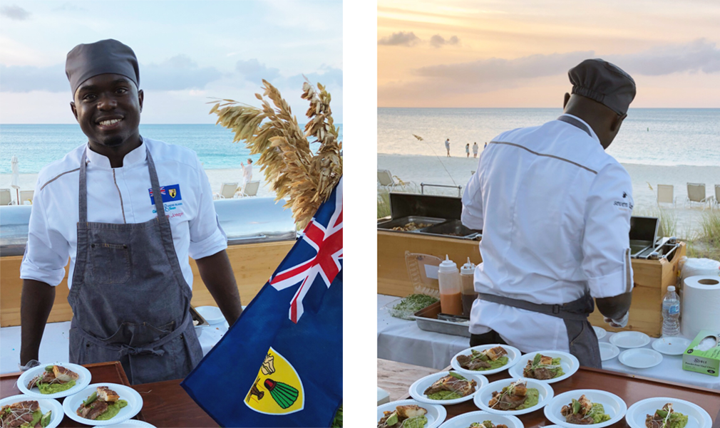 A taste of Turks and Caicos' culinary excellence at The Deck of Seven Stars Resort