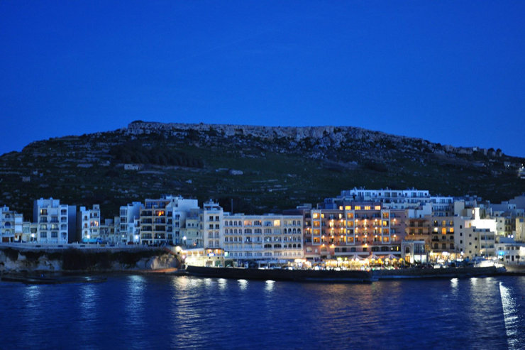 The bay of Marsalforn in Gozo, Malta