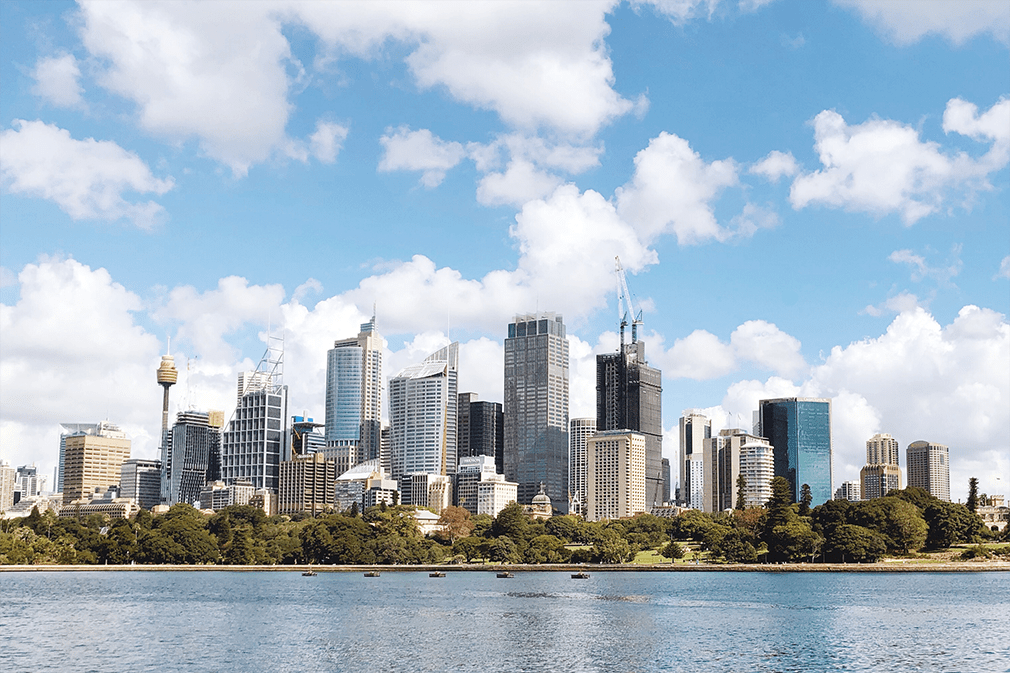 Skyline of Sydney, Australia