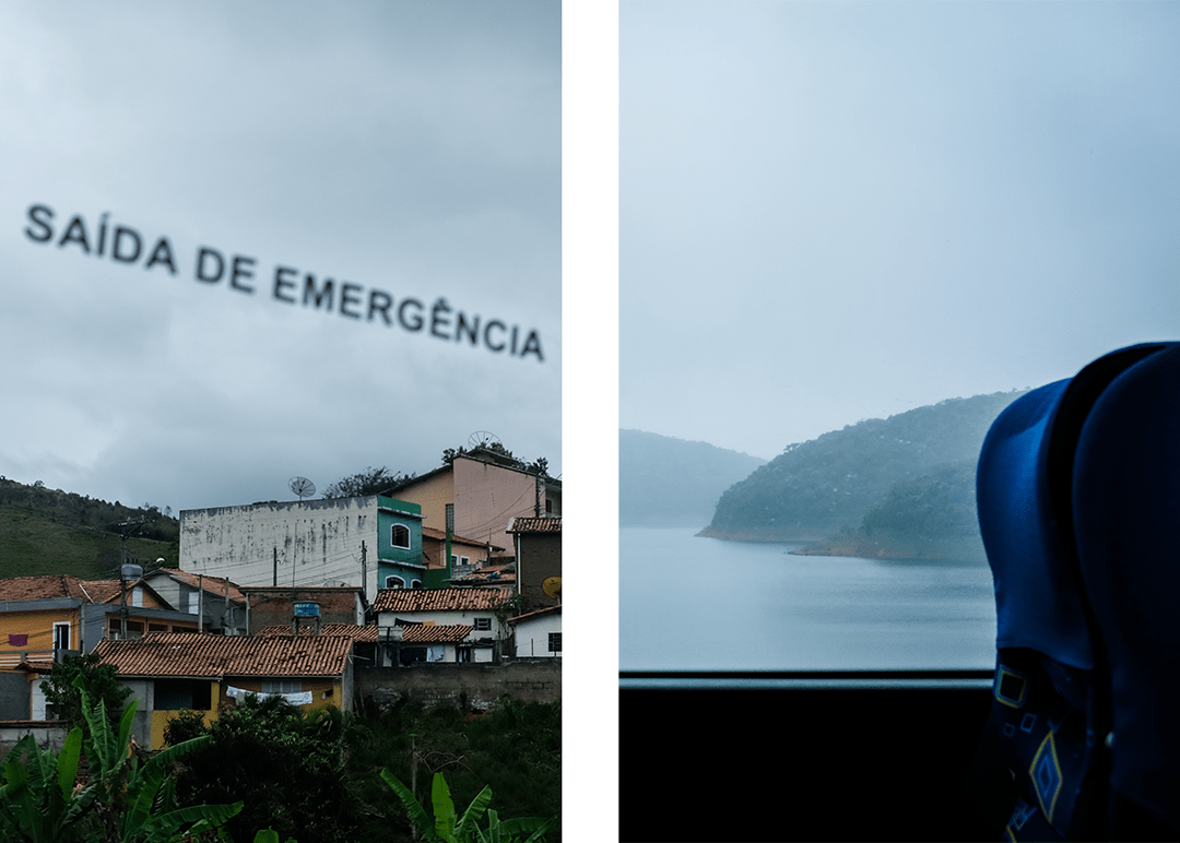 Scenes from the bus along Brazil's Costa Verde