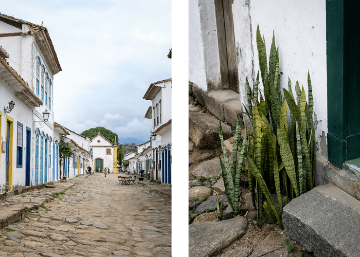 Scenes from a colonial town in Brazil