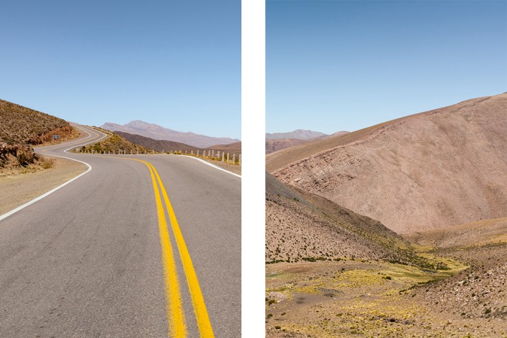 The quebrada landscape of northwestern Argentina
