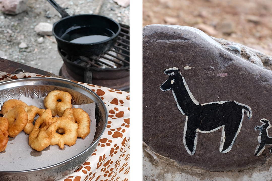 Art and street food from northwestern Argentina's Qulla community