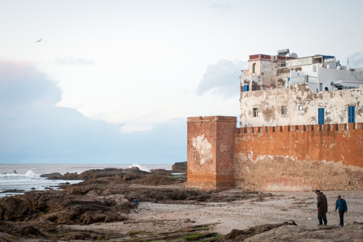 Outside of Essaouïra's fortified walls