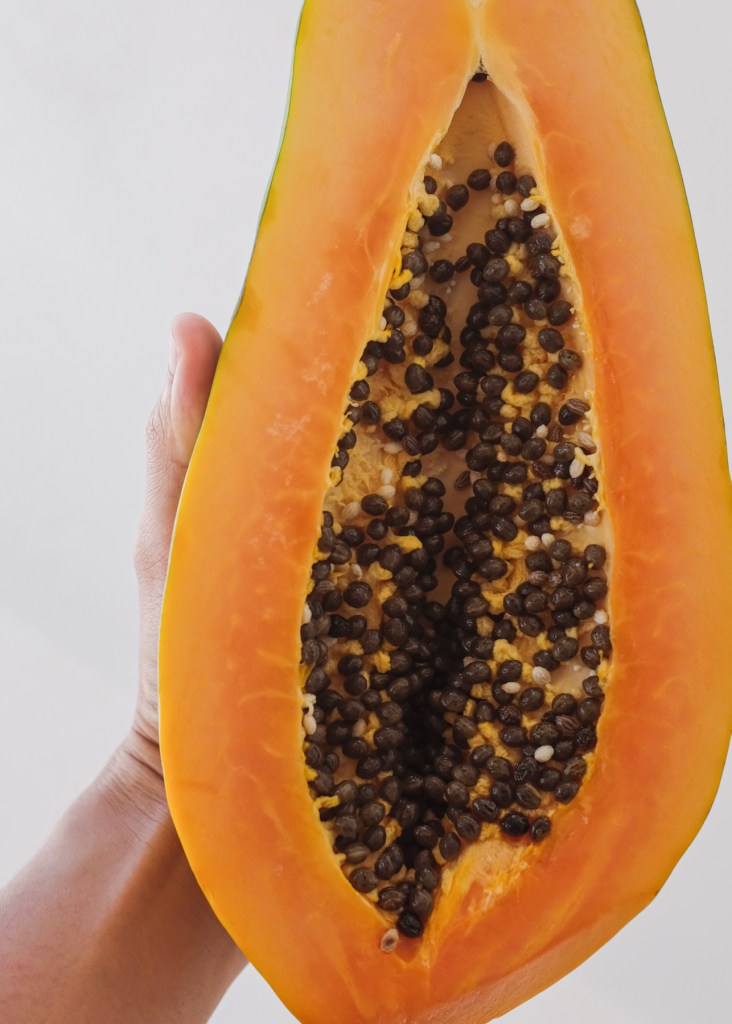 A large papaya