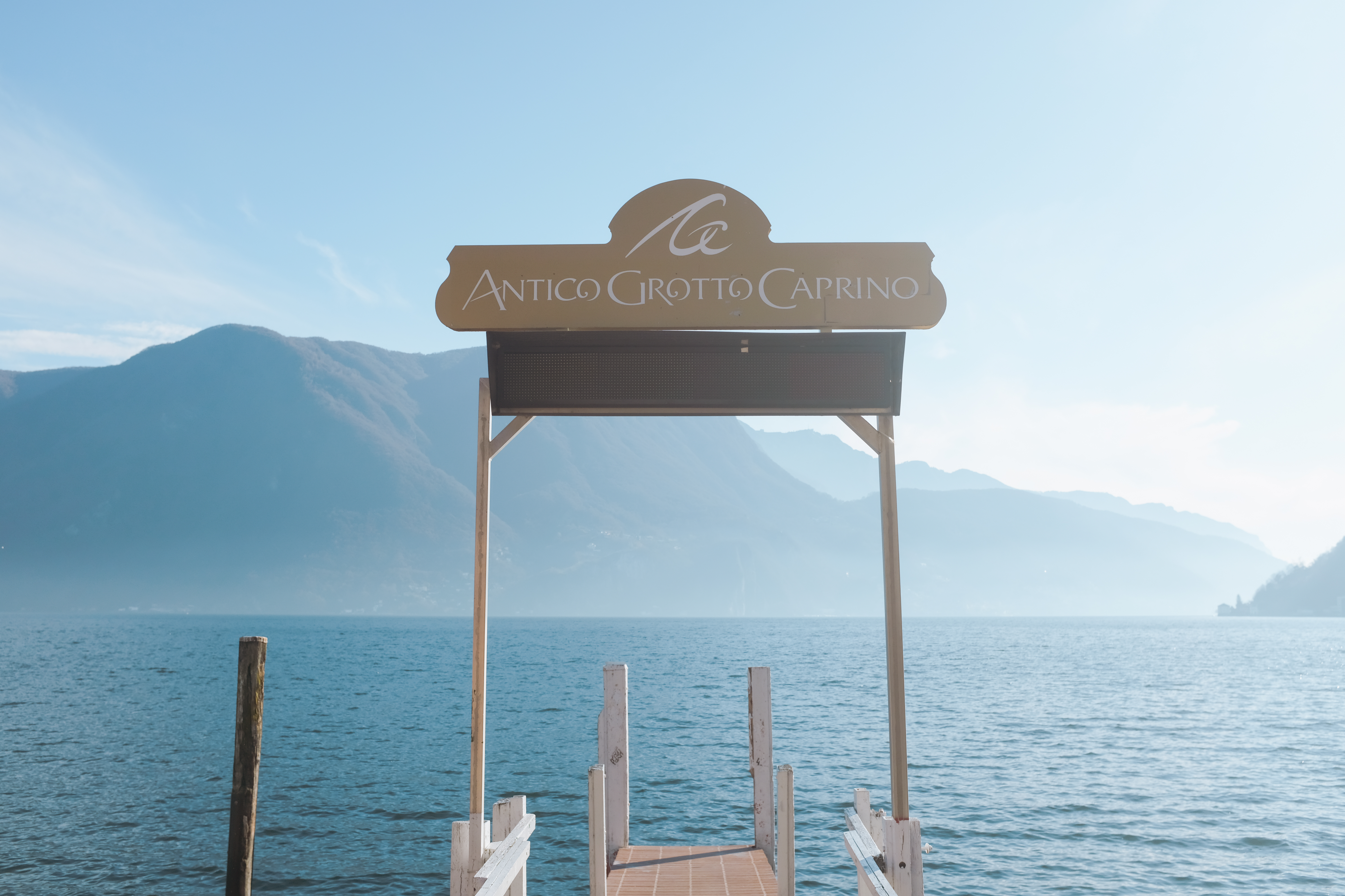 A pier by an empty waterfront